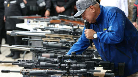 Venezuela incauta arsenal de guerra vinculado a "planes terroristas"
