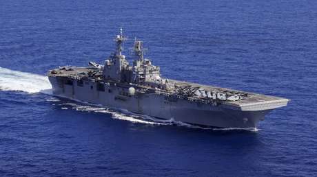 Reuters: Estados Unidos ordena desplegar un escuadrón anfibio frente a las costas de Venezuela