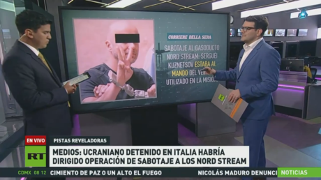 Medios: Ucraniano detenido en Italia habría dirigido la operación de sabotaje a los gasoductos Nord Stream