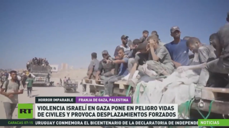 Violencia israelí en Gaza pone en peligro vidas de civiles y provoca desplazamientos forzados