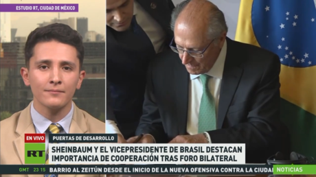 Sheinbaum y el vicepresidente de Brasil destacan importancia de la cooperación tras foro bilateral