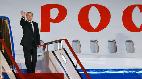 Putin llega a China en su visita "sin precedentes" (EN VIVO)