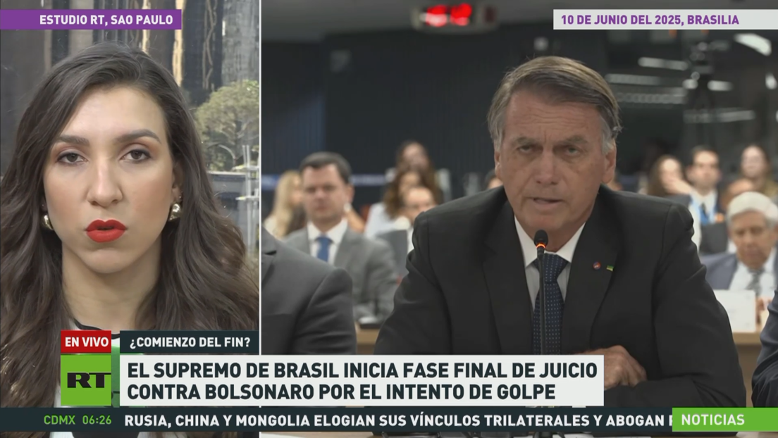 Inicia la fase de veredicto y sentencia contra Jair Bolsonaro por intento de golpe de Estado