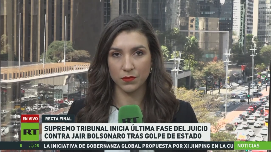 Supremo Tribunal de Brasil inicia última fase del juicio contra Jair Bolsonaro