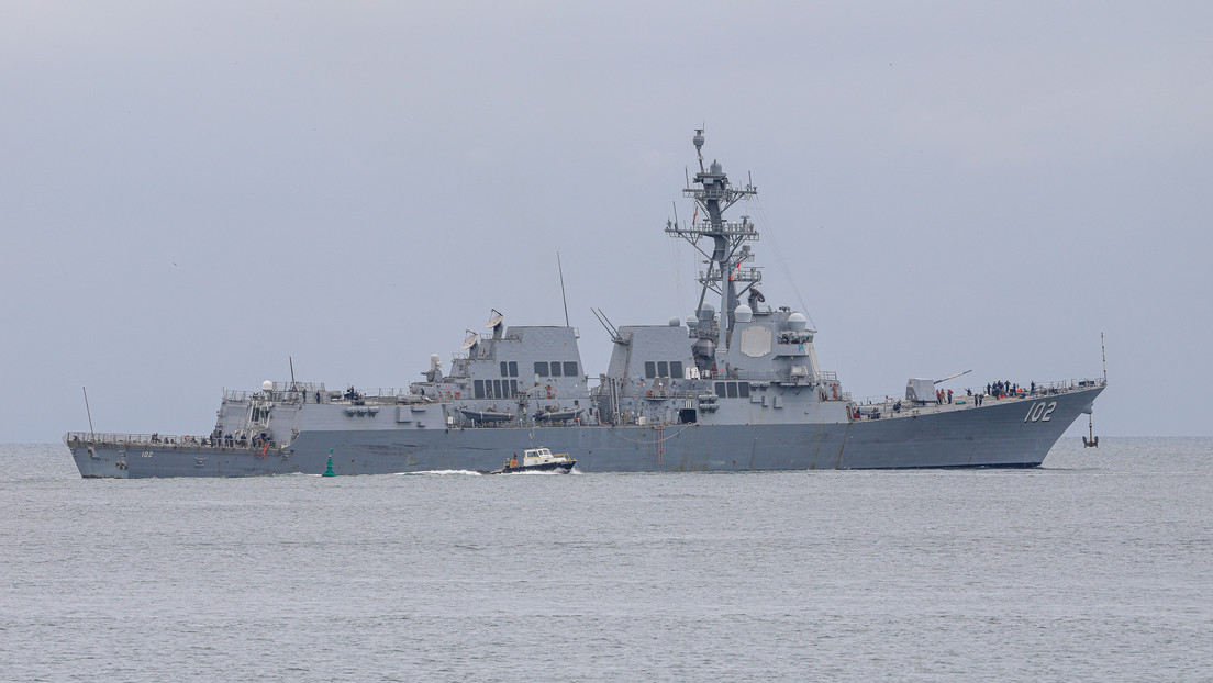 Buque destructor de EE.UU. en visita "de cortesía" a Panamá en medio de despliegue naval en el Caribe