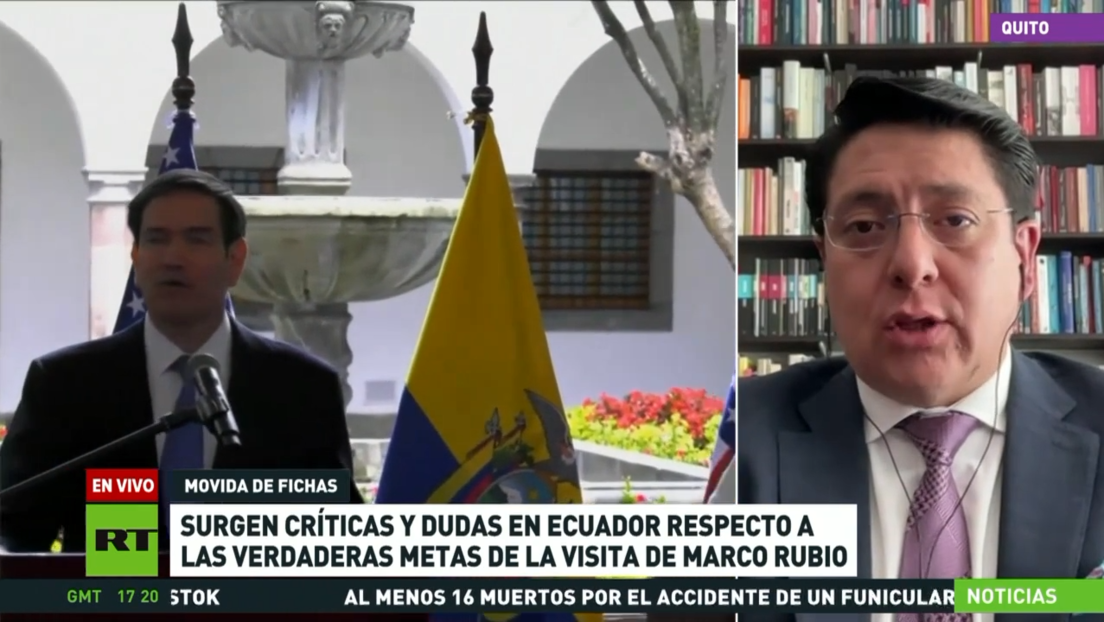 Experto: La gira de Rubio por Ecuador y México busca realizar "control de daños" de las relaciones bilaterales