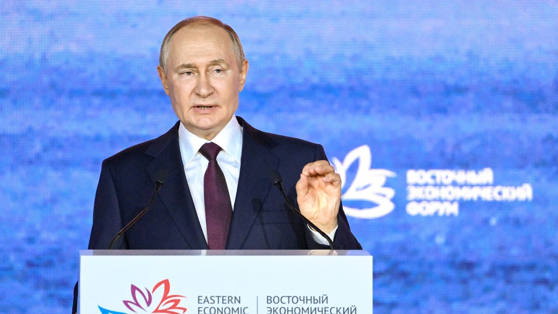 El presidente de Rusia, Vladímir Putin.
