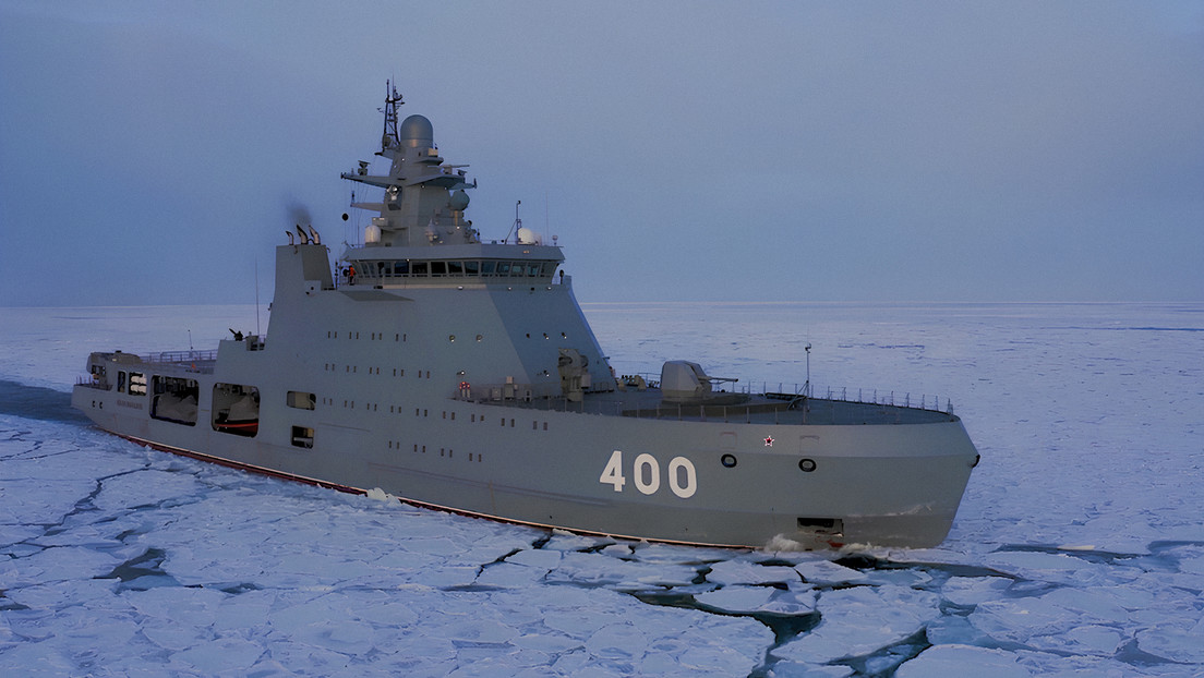 Qué se sabe del rompehielos de combate que Rusia incorporó en su Flota Norte