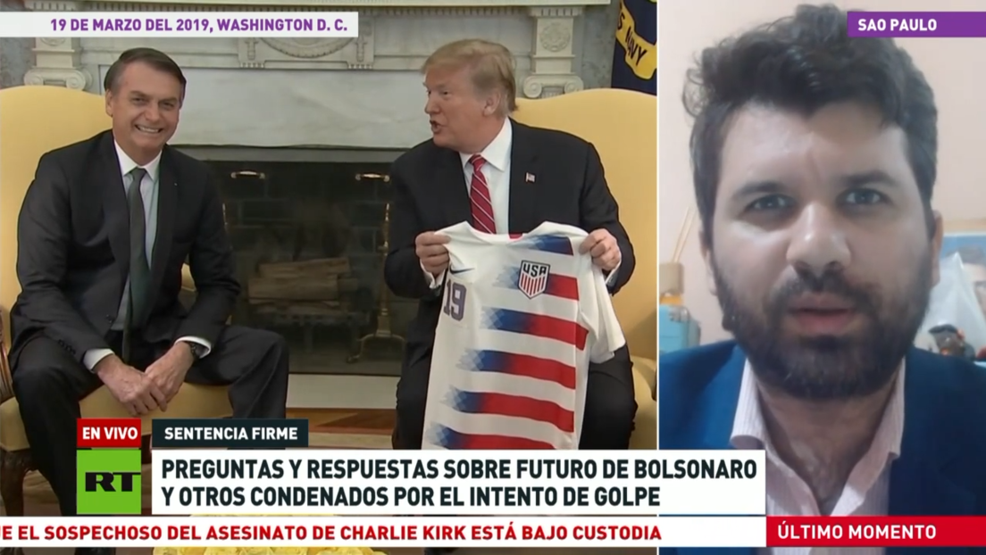 Se dividen opiniones en torno a la condena de Bolsonaro a 27 años de prisión