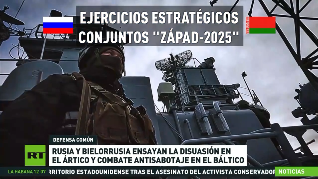 Rusia y Bielorrusia ensayan la disuasión en el Ártico y el combate antisabotaje en el Báltico