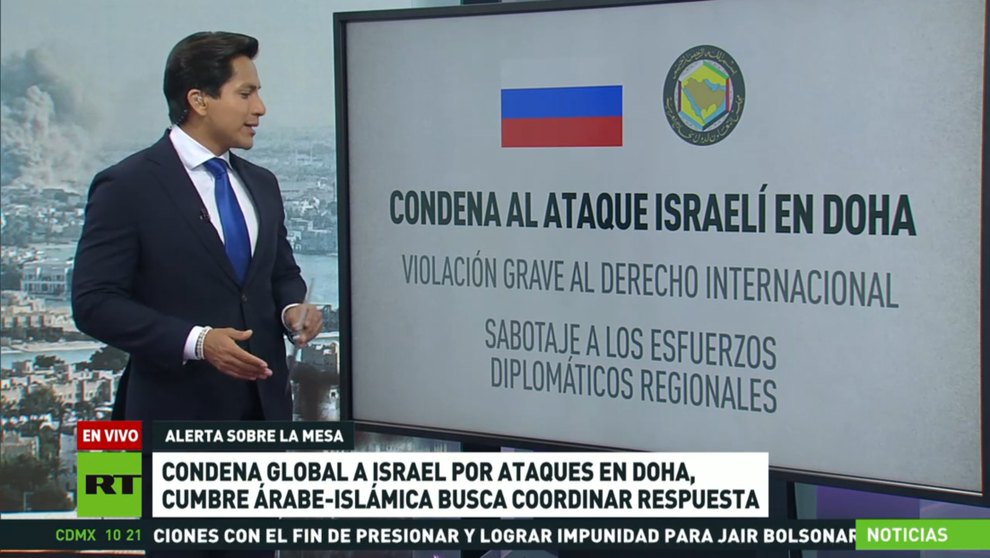 Condena global a Israel por su ataque en Doha: cumbre árabe-islámica busca coordinar una respuesta