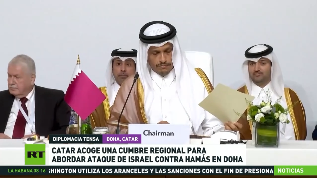 Catar acoge una cumbre regional para abordar ataque de Israel contra Hamás en Doha