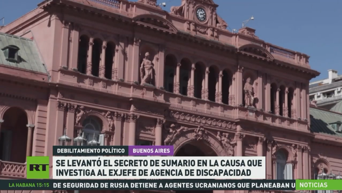 Se levanta el secreto de sumario en Argentina en la causa que investiga al exjefe de la Agencia Nacional de Discapacidad