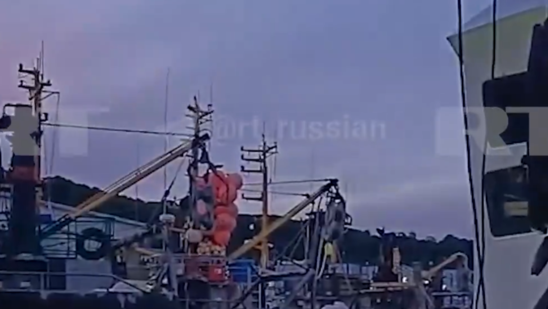 VIDEO: Tiembla puerto en Kamchatka por el terremoto