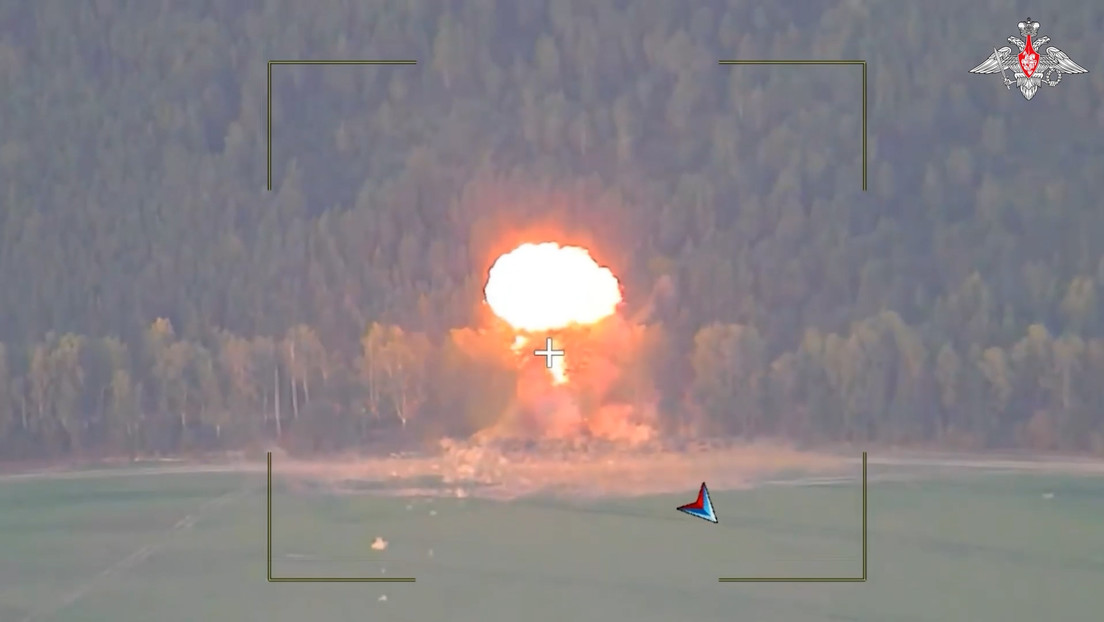 VIDEO: Drones suicidas rusos Guerán-2 arrasan un puesto de mando enemigo