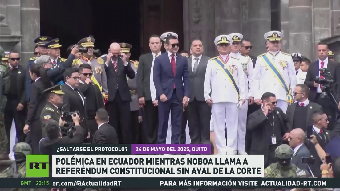 Polémica en Ecuador al llamar Noboa a referéndum constitucional sin aval de la Corte