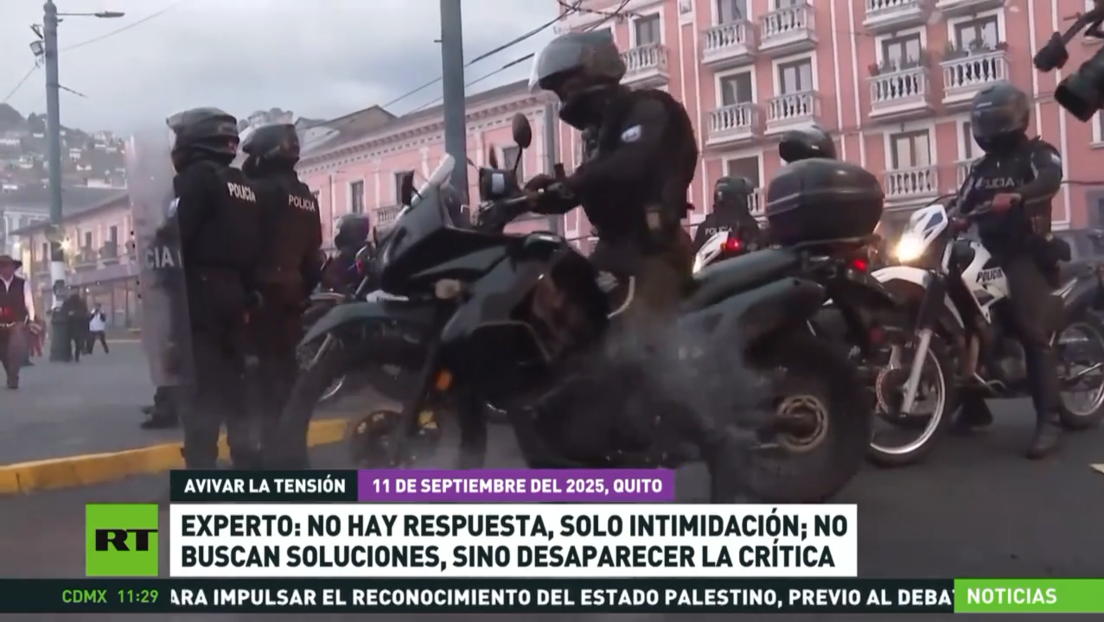 Grupos indígenas ecuatorianos denuncian violenta represión de protestas por el alza del diésel