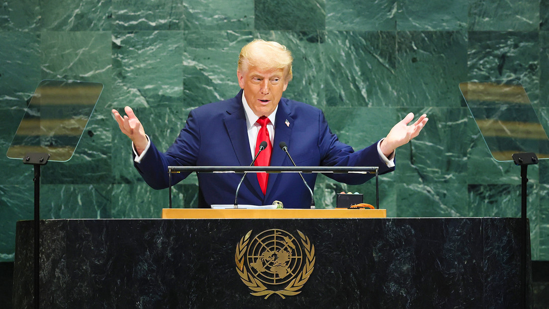 Se le rompe el teleprompter a Trump en la ONU y esta es su reacción (VIDEO)