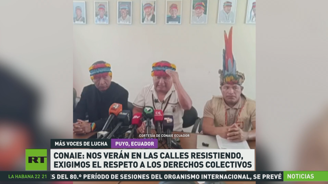 El paro nacional en Ecuador se intensifica con la adhesión de nuevas fuerzas