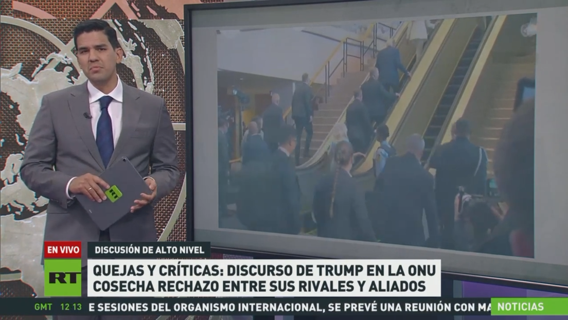 Discurso de Trump en la ONU genera rechazo entre sus aliados y rivales
