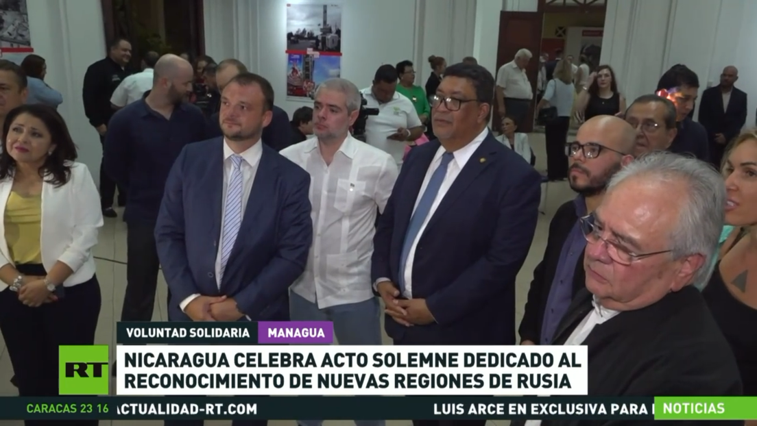 Nicaragua celebra acto solemne por reconocimiento de nuevas regiones de Rusia