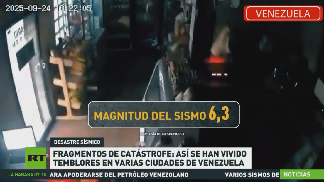 Un terremoto de alta magnitud sacude Venezuela: se organizan acciones para atender a la población