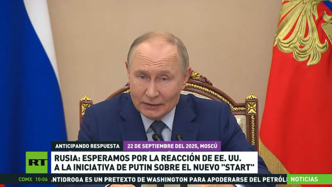 Rusia espera por una reacción de EE.UU. a la iniciativa de Putin sobre el nuevo START