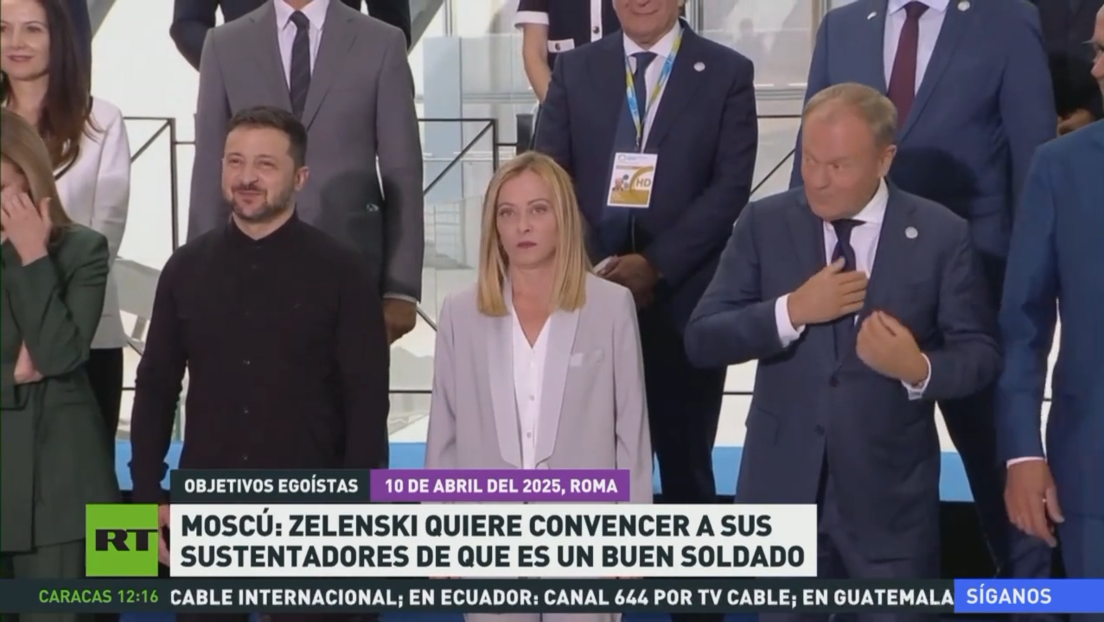 Moscú: Zelenski quiere convencer a sus sustentadores de que es un buen soldado