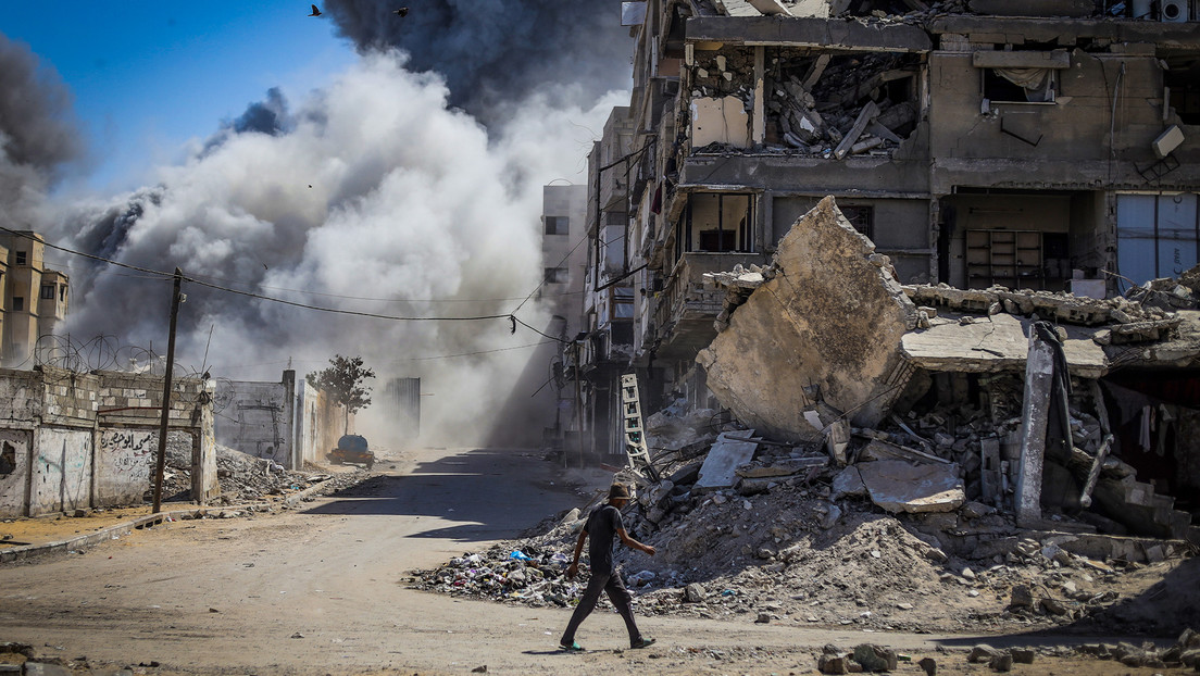 Revelan el avance de Israel en  Gaza