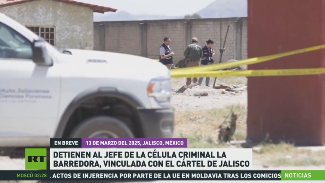 Detienen en México al jefe de la célula criminal La Barredora, vinculada al Cártel de Jalisco