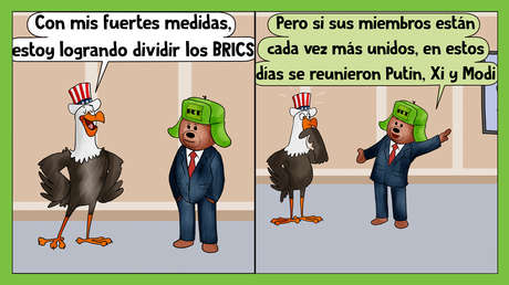 ¿Quién divide a quién? Trump y su frustración con los BRICS
