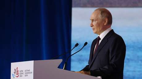 El presidente de Rusia, Vladímir Putin.
