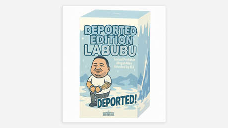 La Casa Blanca usa la marca 'Labubu' para mofarse de un migrante deportado