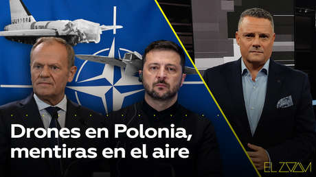 Drones en Polonia, mentiras en el aire