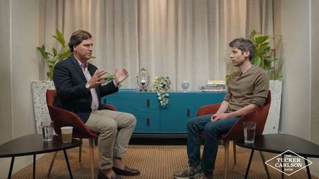 "Signos de lucha y sangre": El incómodo diálogo entre Tucker Carlson y el jefe de OpenAI sobre muerte de empleado