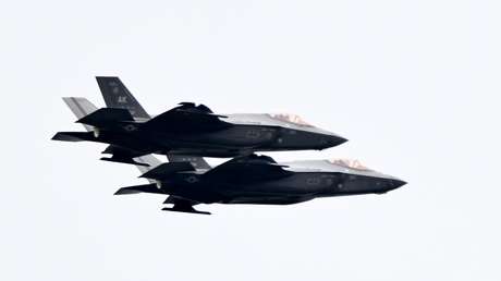 Cazas F-35 de EE.UU. aterrizan en Puerto Rico en medio del despliegue militar en el Caribe