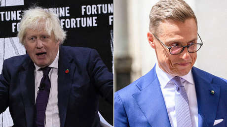 Medios: El líder de Finlandia y Boris Johnson se pelearon públicamente en Kiev