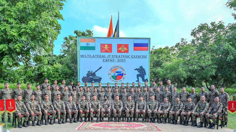 Tropas indias participan en las megamaniobras de Rusia y Bielorrusia pese a la creciente presión de EE.UU.