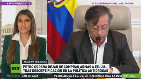 Petro ordena dejar de comprar armas a EE.UU. tras descertificación en la política antidrogas