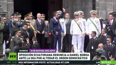 Oposición ecuatoriana denuncia a Daniel Noboa ante la OEA por alterar el orden democrático