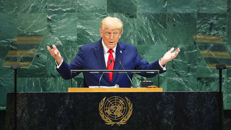 Se le rompe el teleprompter a Trump en la ONU y esta es su reacción (VIDEO)