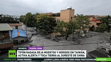 El tifón Ragasa deja muertos y heridos en Taiwán, activa alerta y toca tierra al sureste de China