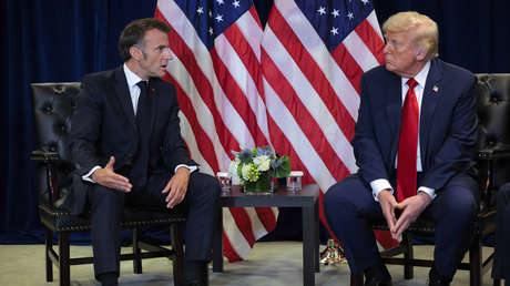 Macron contradice a Trump e insta a la OTAN a no abrir fuego contra aviones rusos