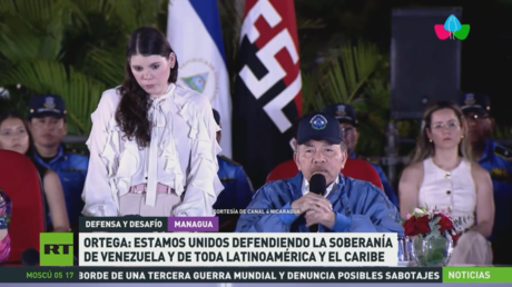 Ortega: "Estamos unidos defendiendo la soberanía de Venezuela y de toda Latinoamérica y el Caribe"