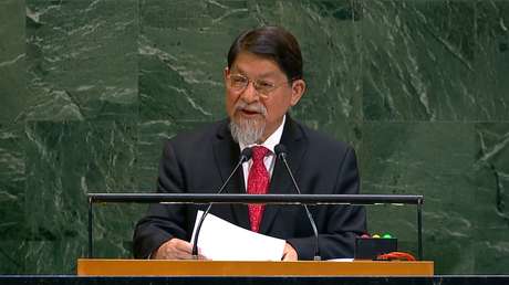 Nicaragua denuncia ante la ONU "el uso de pretextos inverosímiles que solo son más injerencia, amenazas de más invasiones y ocupaciones"