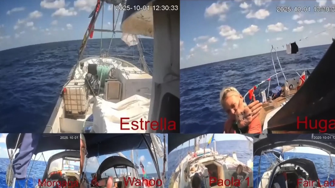 EN VIVO: Flotilla que va a Gaza con ayuda ingresa a zona de "alto riesgo"