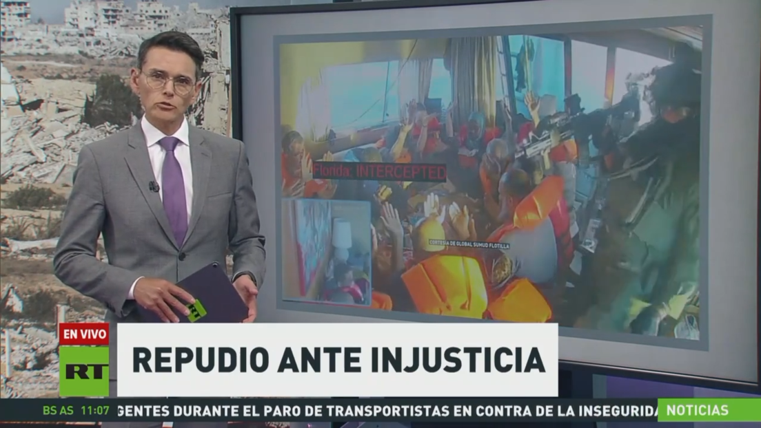 La comunidad mundial critica a Israel por haber interceptado la flotilla humanitaria para Gaza