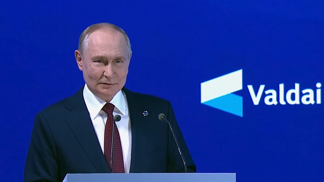 EN VIVO: Putin interviene en el foro internacional de Valdái