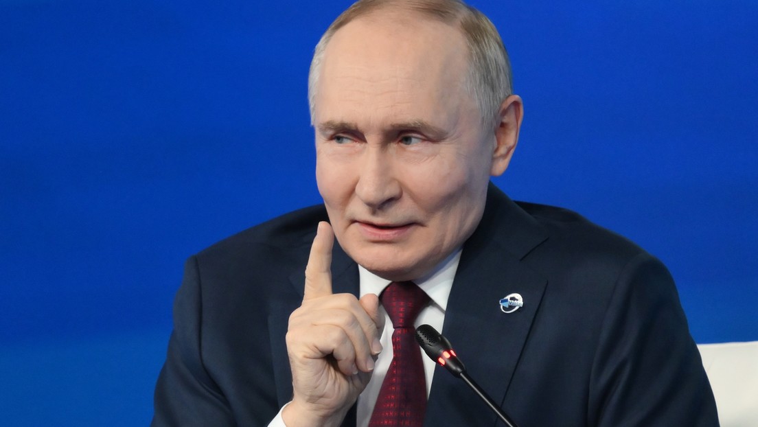 "No lo haré más": La irónica respuesta de Putin sobre el supuesto envío de drones a Europa