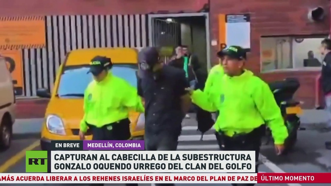 Capturan en Colombia al cabecilla principal de una subestructura del Clan del Golfo